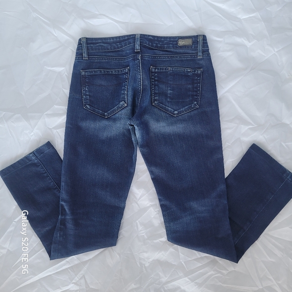 Paige Dark Wash Jeans size 27 - Picture 2 of 13